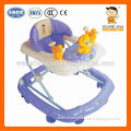 brand 812 violet baby walker can height adjustment with 8 big wheels and stopper